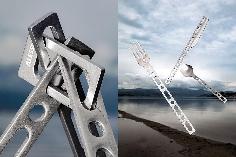 Le jeu de couverts de Virgil Abloh pour Alessi repense l'aspect des outils de cuisine conventionnels…