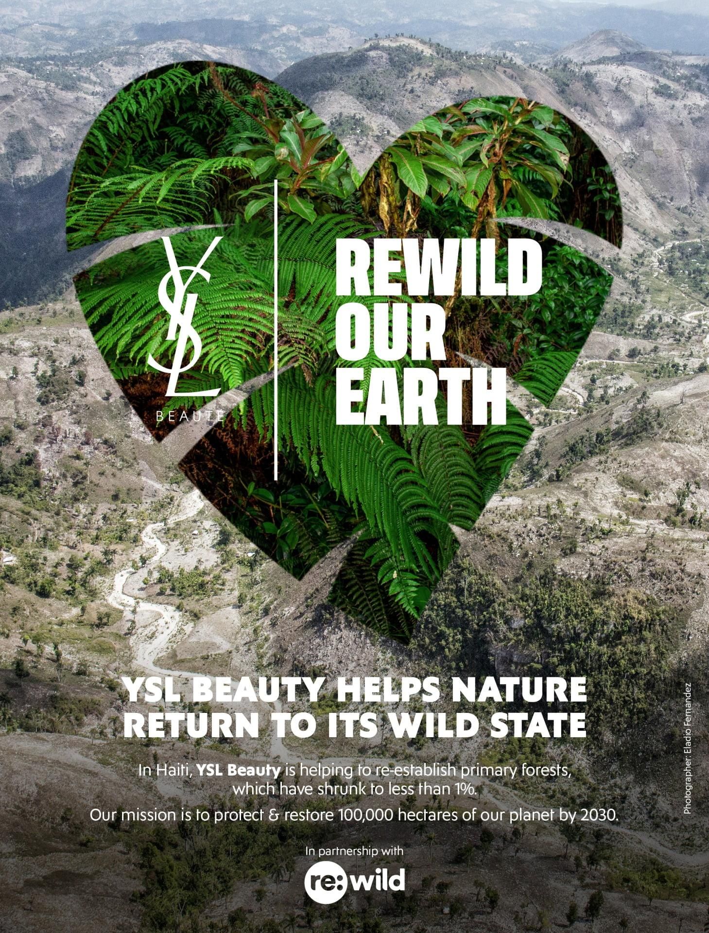YSL Beauty lance Rewild Our Earth
