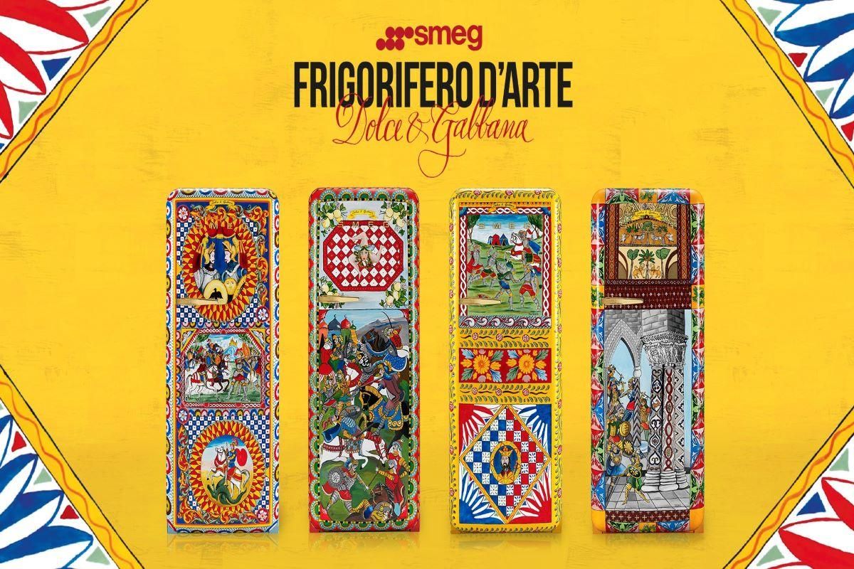 Les créations uniques de Smeg et Dolce & Gabanna