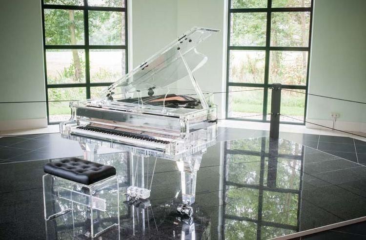 Crystal Piano : Une note salée pour de magnifiques notes de musique