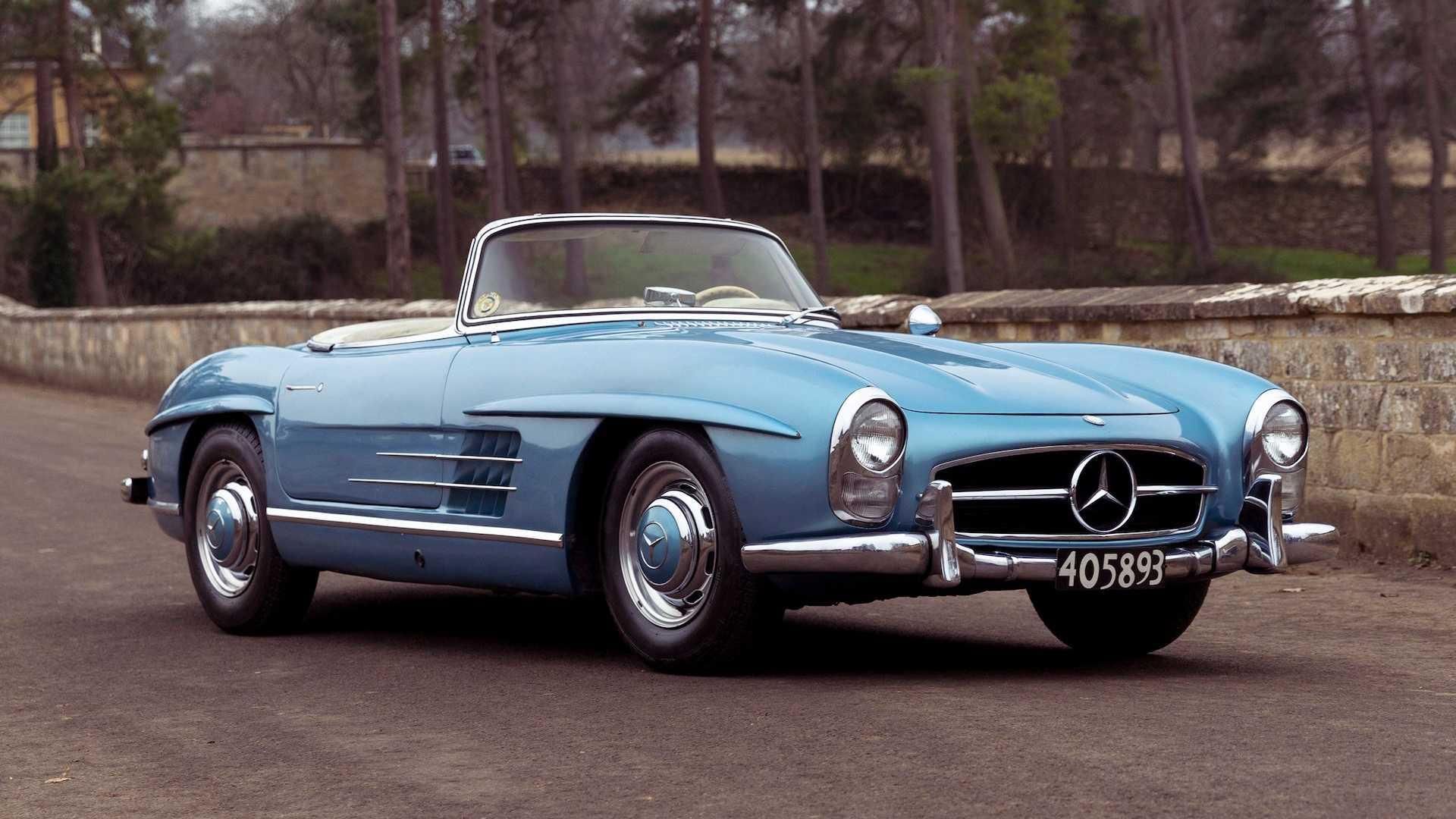 La Mercedes-Benz 300 SL Roadster de 1958 aux enchères