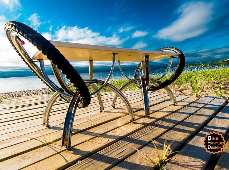 Bike Furniture Design : Un train, une voiture ou une moto dans vos salons