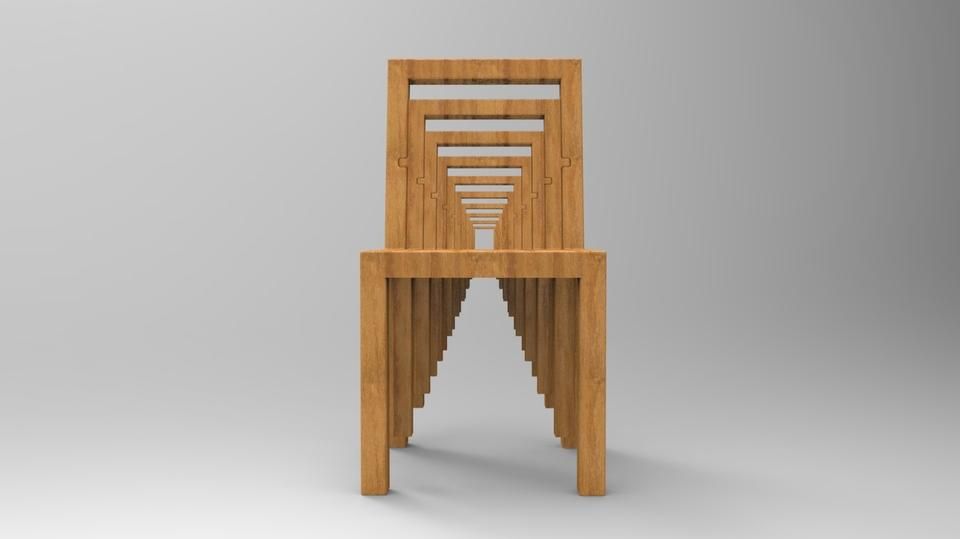 Inception Chair : Une chaise dans une chaise dans une chaise 