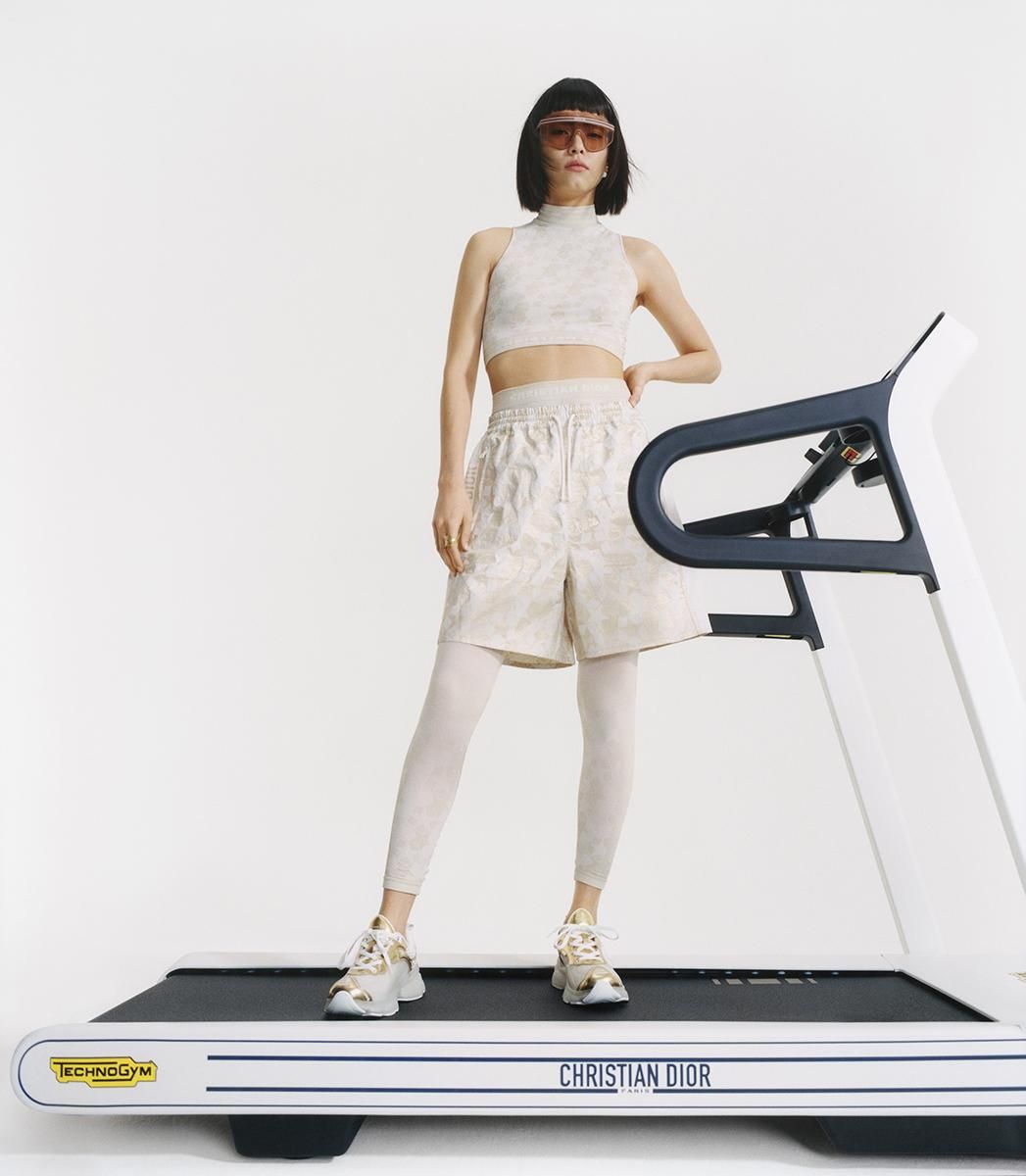 Sportswear chic by Dior & Technogym 