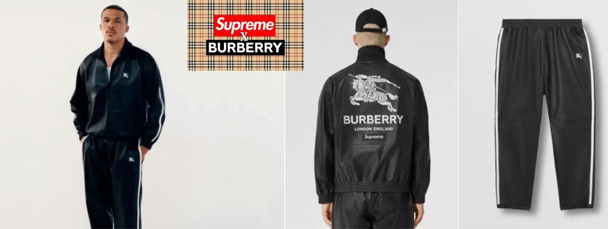 Burberry X Supreme, leur collaboration à l'aube du printemps