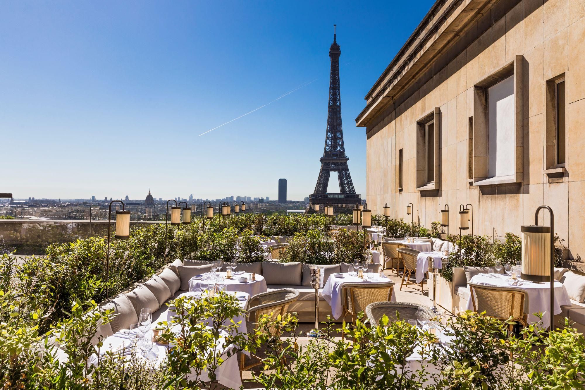 Le Rooftop chic du Trocadéro