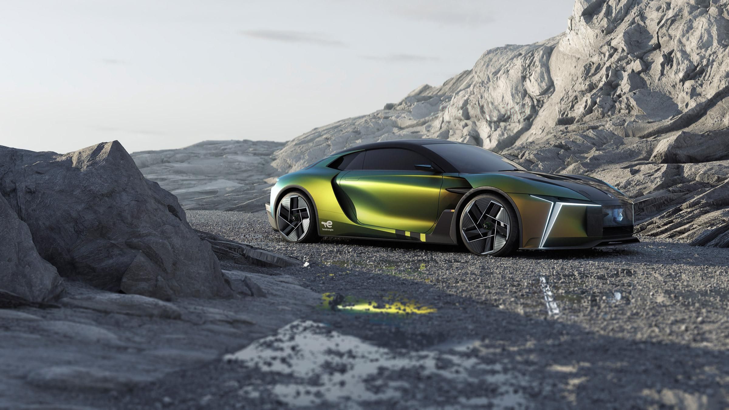 La supercar DS E-Tense Performance X Formule E