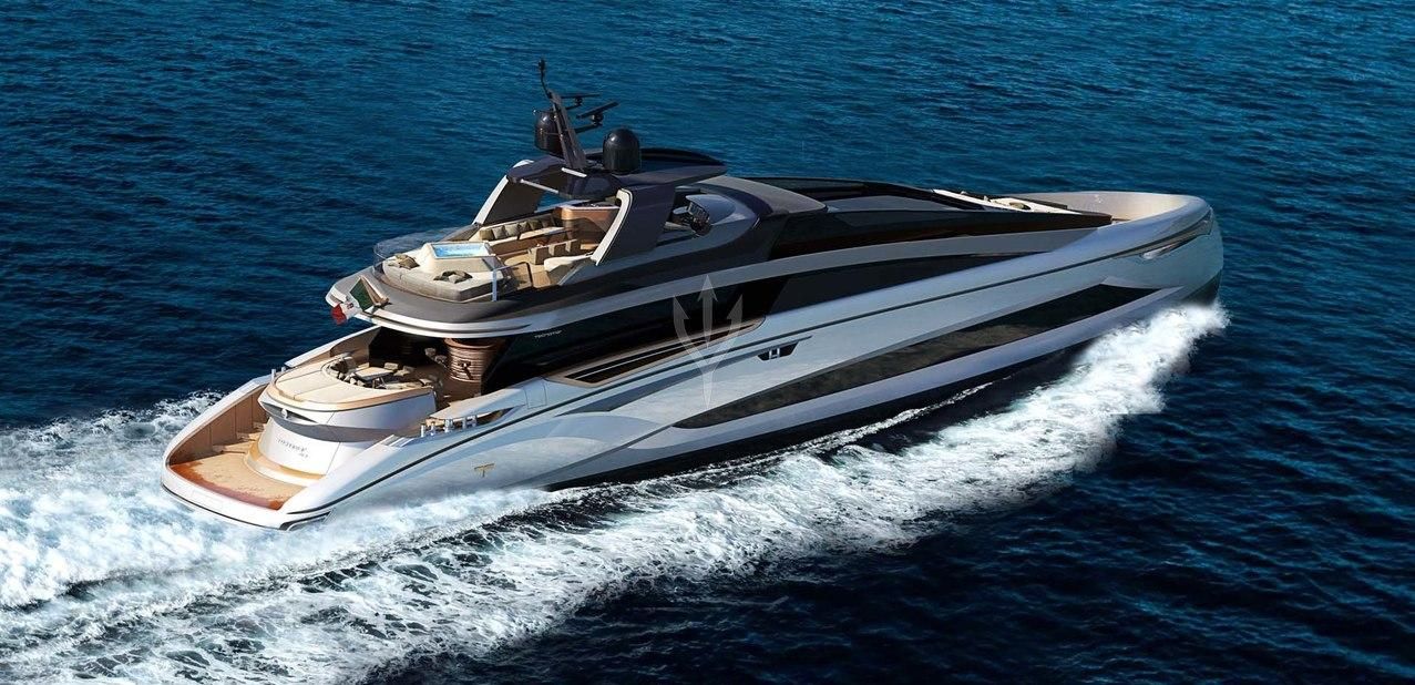 Lucy offre le look d'une voiture de sport à l'échelle d'un superyacht