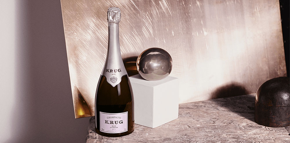 la Krug Grande Cuvée avec Gucci Osteria Florence