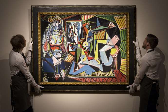 "Les Femmes d'Alger", le tableau "O" de Picasso