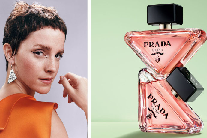 Emma Watson des deux côtés de la caméra pour Prada