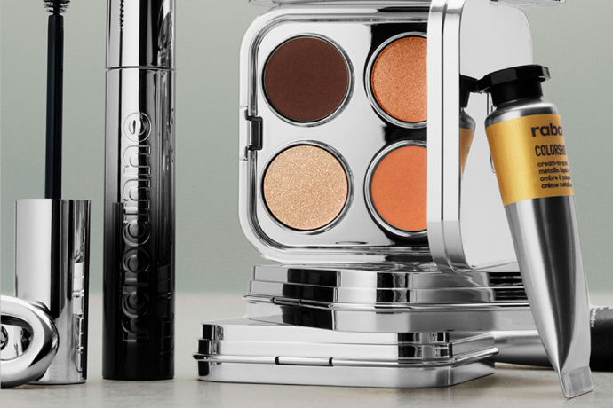 Née à Paris, la collection Rabanne Makeup est disponible