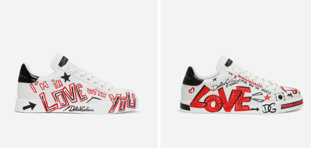 Les nouvelles #DGLimited, les sneakers des amoureux