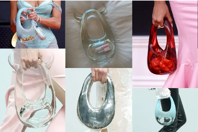Le Swipe Coperni : un sac entièrement en verre
