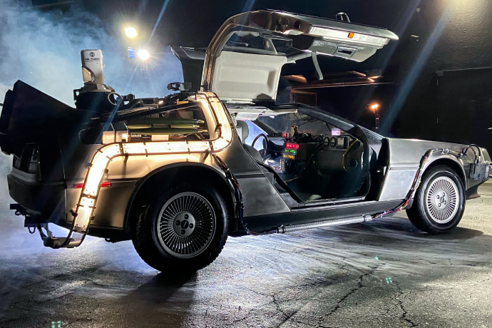 La mythique DeLorean DMC-12, Back to the Future