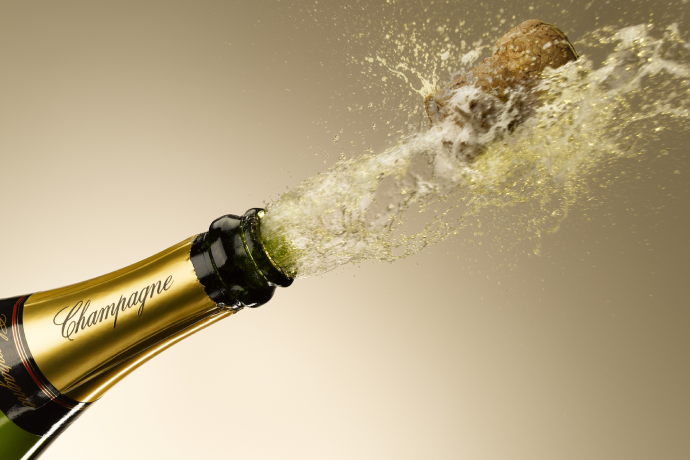 Le champagne : un produit de luxe apprécié lors de grands évènements