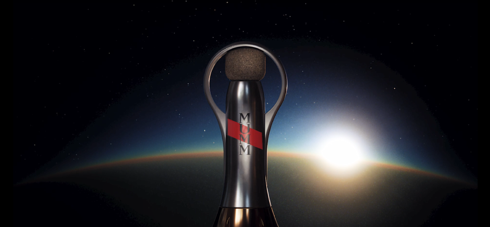 Mumm et Axiom Space : Le premier champagne adapté à la zéro gravité